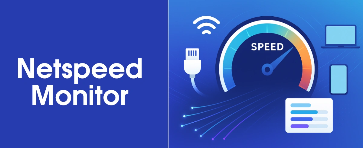 NetspeedMonitor: Datenrate in der Windows-Taskleiste